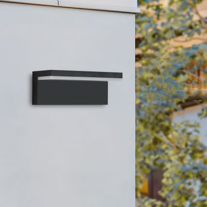 Brilagi - LED buitenwandlamp TESSI LED/10W/230V zwart IP54