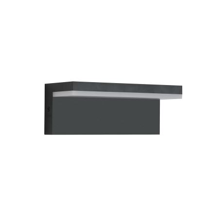 Brilagi - LED buitenwandlamp TESSI LED/10W/230V zwart IP54
