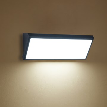 Brilagi - LED buitenwandlamp TRIANGLE LED/42W/230V 3000/4000/6500K 45 cm zwart IP65