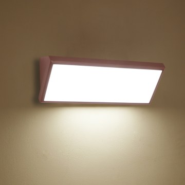 Brilagi - LED buitenwandlamp TRIANGLE LED/42W/230V bruin IP65