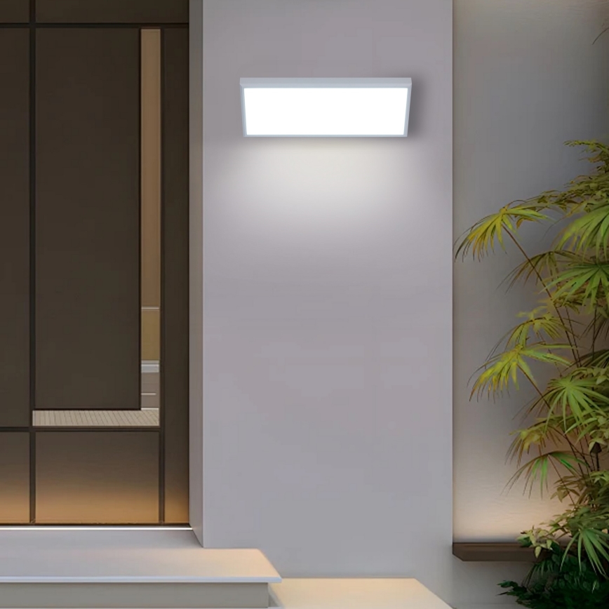 Brilagi - LED buitenwandlamp TRIANGLE LED/42W/230V wit IP65