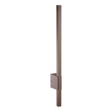 BRILAGI - LED Buitenwandlamp VELORA LED/12W/230V 90 cm IP44 bruin