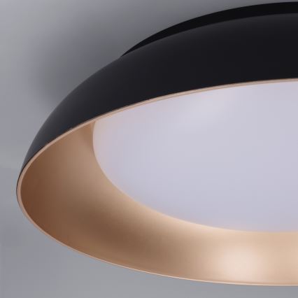 Brilagi - LED-dimbare plafondlamp ALVA LED/48W/230V 3000-6500K Ø 51 cm zwart + afstandsbediening