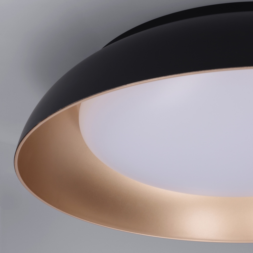 Brilagi - LED-dimbare plafondlamp ALVA LED/48W/230V 3000-6500K Ø 51 cm zwart + afstandsbediening