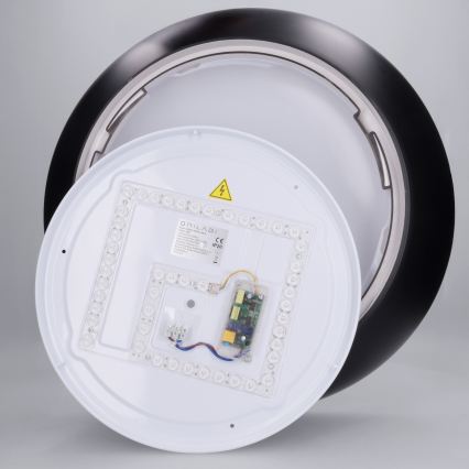 Brilagi - LED-dimbare plafondlamp ALVA LED/48W/230V 3000-6500K Ø 51 cm zwart + afstandsbediening
