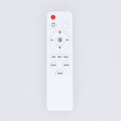 Brilagi - LED-dimbare plafondlamp FANCIA LED/48W/230V 3000-6500K pr. 39 cm antraciet + afstandsbediening