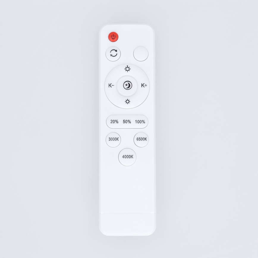 Brilagi - LED-dimbare plafondlamp FANCIA LED/48W/230V 3000-6500K pr. 39 cm antraciet + afstandsbediening