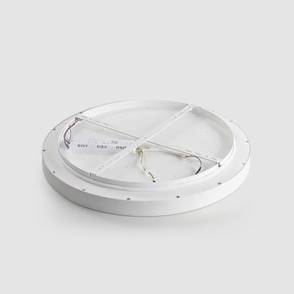 Brilagi - Dimbare LED-plafondlamp GLASS POOL DOUBLE LED/80W/230V 3000-6000K 60 cm wit + afstandsbediening