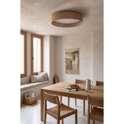 Brilagi - LED dimbaar plafondlamp VELVET SMARTIX STARS LED/24W/230V 3000-6000K Ø 45 cm beige Wi-Fi Tuya Beacon + afstandsbediening
