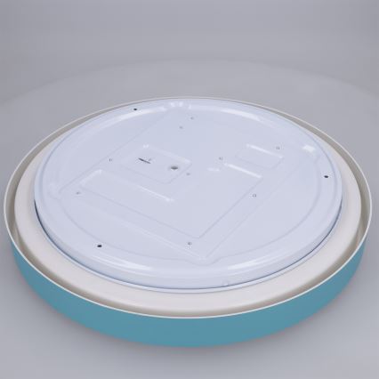 Brilagi - LED dimbare plafondlamp MATTEO LED/48W/230V 3000-6500K Ø 41 cm turquoise + afstandsbediening