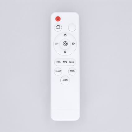 Brilagi - LED dimbare plafondlamp MATTEO LED/48W/230V 3000-6500K Ø 41 cm turquoise + afstandsbediening