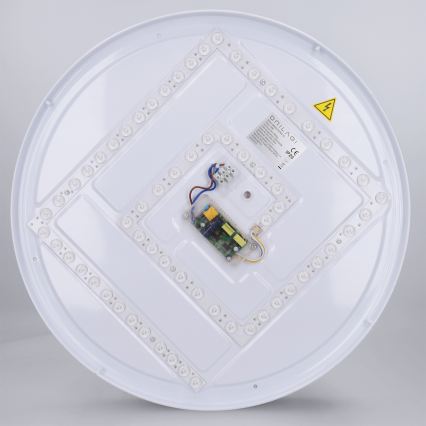 Brilagi - Dimbare LED-plafondlamp MATTEO, 60 W, 230 V, 3000–6500 K, Ø 51,5 cm, zwart, incl. afstandsbediening