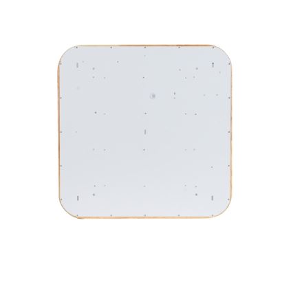 Brilagi - LED dimbare plafondlamp MOLINA SQUARE LED/80W/230V 3000-6000K eiken 60x60 cm + afstandsbediening