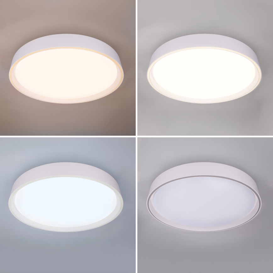 Brilagi - Dimbare LED-plafondlamp NANCI LED/60W/230V 3000-6500K pr. 49 cm wit + afstandsbediening
