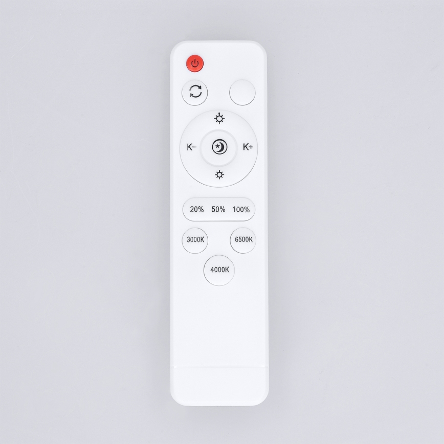 Brilagi - Dimbare LED-plafondlamp NANCI LED/60W/230V 3000-6500K pr. 49 cm wit + afstandsbediening