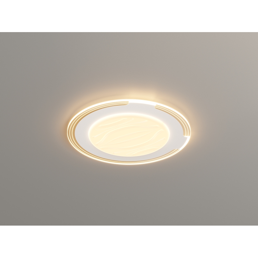 Brilagi - LED dimbare plafondlamp ORELIS LED/80W/230V 3000-6000K Ø 50 cm + afstandsbediening