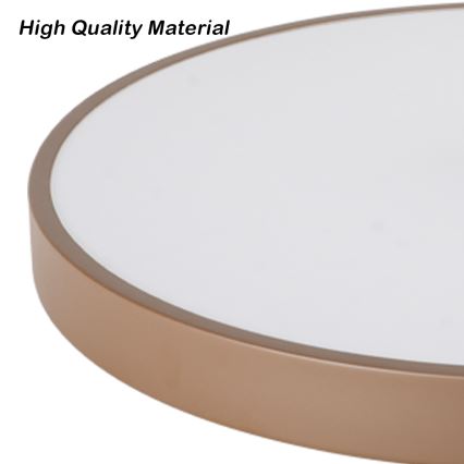 Brilagi - LED dimbaar armatuur POOL SMART LED/128W/230V Ø 100 cm Wi-Fi Tuya + afstandsbediening bruin