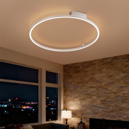 Brilagi - LED-dimbare plafondlamp PORTOFINO LED/60W/230V 3000-6000K Ø 80 cm wit + afstandsbediening