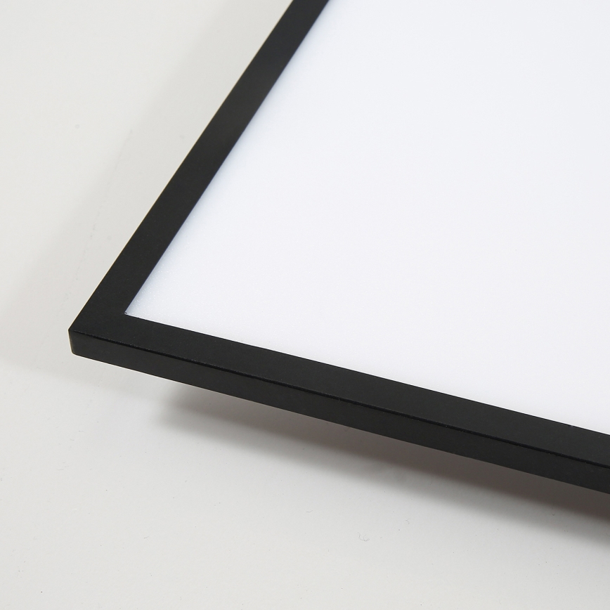Brilagi - Dimbare LED-plafondlamp SLIMFRAME LED/58W/230V 120x30 cm 3000-6000K zwart + afstandsbediening