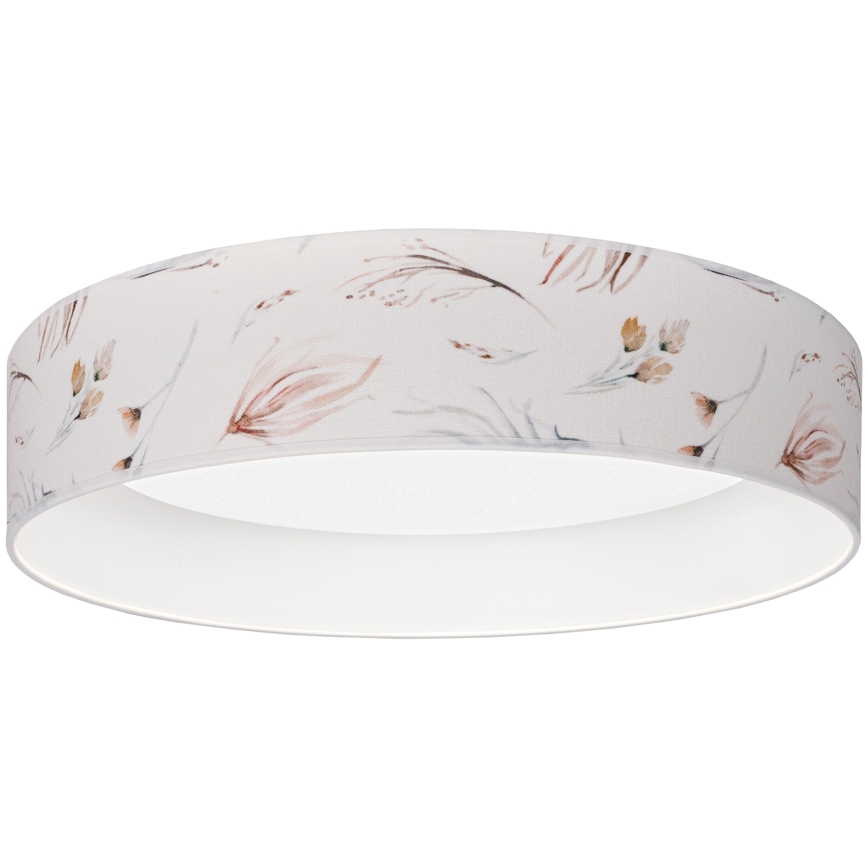 Brilagi - LED-dimbare plafondlamp VELVET SMARTIX STARS LED/24W/230V 3000-6000K Ø 45 cm wit/bloemen Wi-Fi Tuya Beacon + afstandsbediening