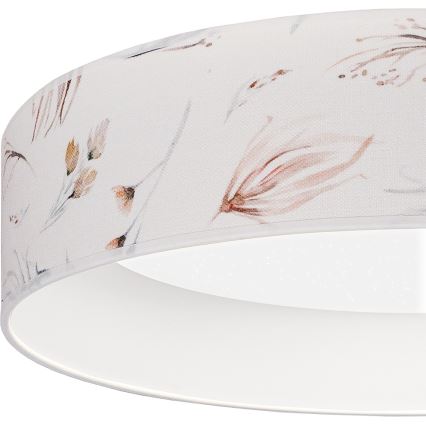 Brilagi - LED-dimbare plafondlamp VELVET SMARTIX STARS LED/24W/230V 3000-6000K Ø 45 cm wit/bloemen Wi-Fi Tuya Beacon + afstandsbediening