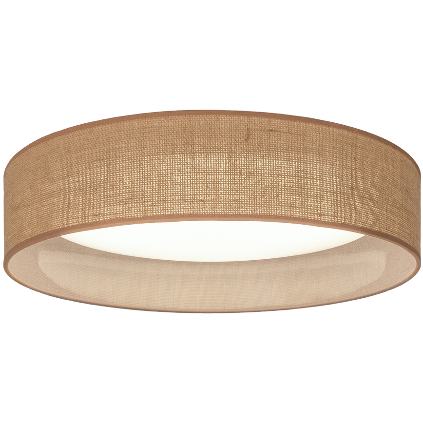 Brilagi - LED dimbare plafondlamp VELVET SMARTIX LED/36W/230V 3000-6000K Ø 55 cm beige Wi-Fi Tuya Beacon + afstandsbediening