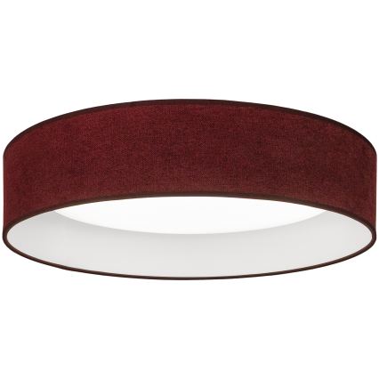 Brilagi - Dimbare LED-plafondlamp VELVET SMART VARI LED/36W/230V 3000-6500K Ø 55 cm wijnrood + afstandsbediening
