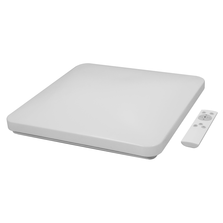 Brilagi - LED dimbare plafondlamp VELVET SQUARE SMART LED/36W/230V 60x60 cm 2700-6500K Wi-Fi Tuya + afstandsbediening crème