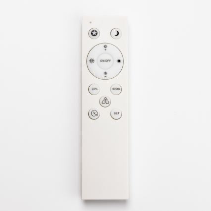 BRILAGI - LED dimbare plafondlamp VELVET TWIST LED/36W/230V 3000-6000K Ø 65 cm Wi-Fi Tuya Beacon beige + afstandsbediening