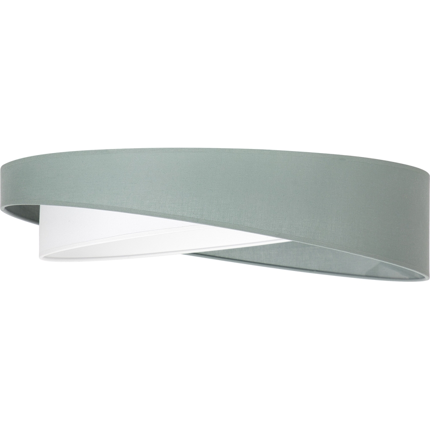 BRILAGI - LED-dimbare plafondlamp VELVET TWIST LED/36W/230V 3000-6000K Ø 65 cm Wi-Fi Tuya Beacon groen/wit + afstandsbediening