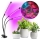 Brilagi - LED Dimbaar flexibel tafellamp met clip voor het kweken van planten VITABLOOM 3xLED/10W/230V zwart