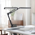 Brilagi - LED Dimbaar flexibel tafellamp VARIO LED/15W/230V 3000-6000K zwart