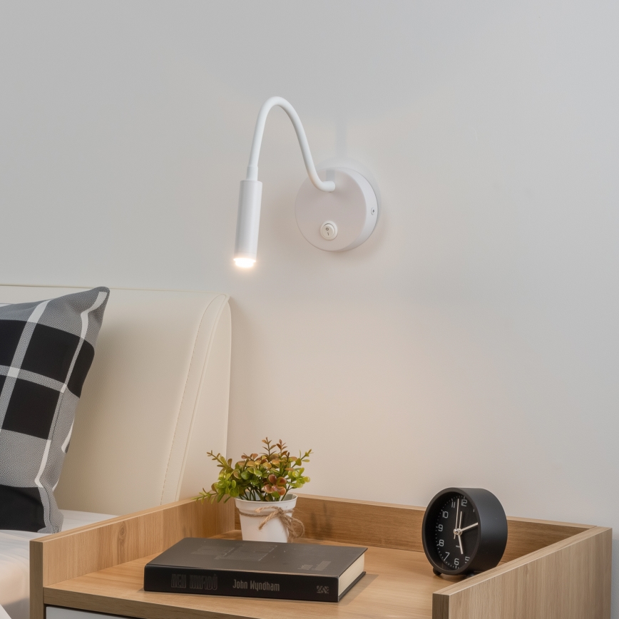 Brilagi - LED Dimbaar flexibel wand lamp MAYA 1xG9/4W/230V wit 2700-6500K Wi-Fi Tuya