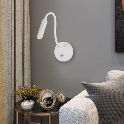 Brilagi - LED Dimbaar flexibel wand lamp MAYA 1xG9/4W/230V wit 2700-6500K Wi-Fi Tuya