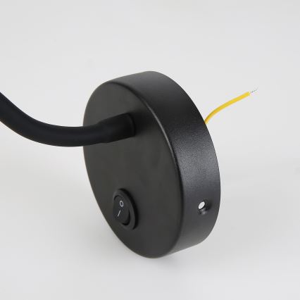 Brilagi - LED Dimbaar flexibel wand lamp MAYA 1xG9/4W/230V zwart/goud 2700-6500K Wi-Fi Tuya