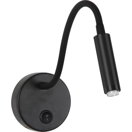 Brilagi - LED Dimbaar flexibel wand lamp MAYA 1xG9/4W/230V zwart 2700-6500K Wi-Fi Tuya