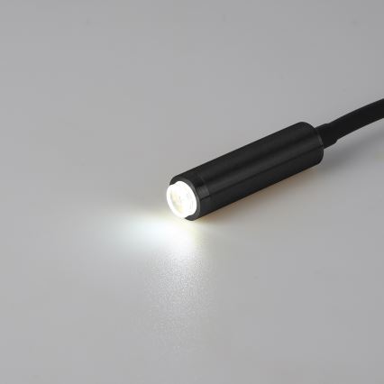 Brilagi - LED Dimbaar flexibel wand lamp MAYA 1xG9/4W/230V zwart 2700-6500K Wi-Fi Tuya