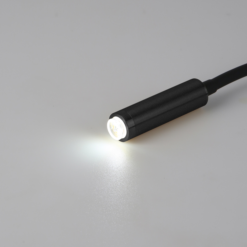 Brilagi - LED Dimbaar flexibel wand lamp MAYA 1xG9/4W/230V zwart 2700-6500K Wi-Fi Tuya