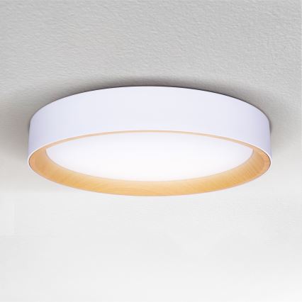 Brilagi - Dimbare LED plafondlamp LARIOS LED/60W/230V 3000-6500K ø 49 cm wit + afstandsbediening