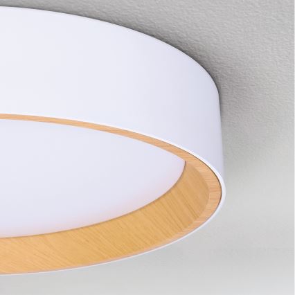 Brilagi - Dimbare LED plafondlamp LARIOS LED/60W/230V 3000-6500K ø 49 cm wit + afstandsbediening