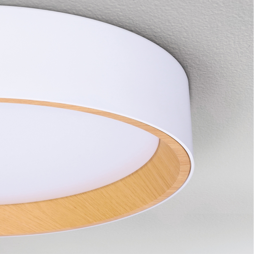 Brilagi - Dimbare LED plafondlamp LARIOS LED/60W/230V 3000-6500K ø 49 cm wit + afstandsbediening