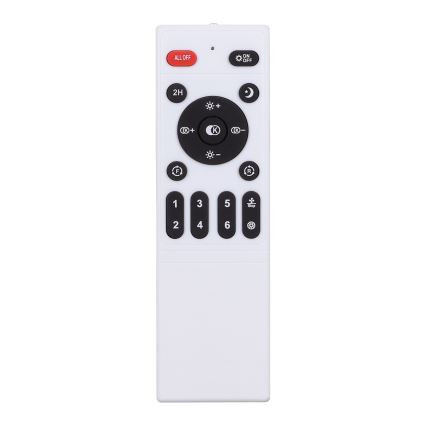 Brilagi - LED Dimbare plafondlamp met ventilator LED/30W/230V 3000-6500K wit/eiken + afstandsbediening