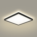 Brilagi - LED dimbaar licht met motion en dusk sensor ULTRA SLIM LED/18W/230V 30x30 cm + afstandsbediening