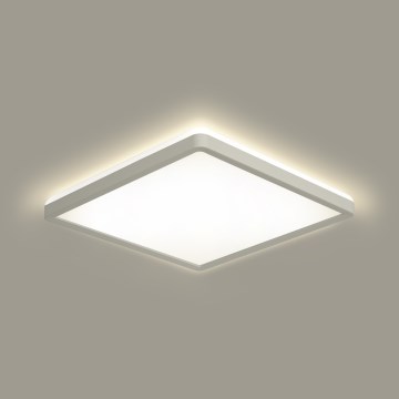 Brilagi - LED dimbaar licht met motion en dusk sensor ULTRA SLIM LED/18W/230V 30x30 cm + afstandsbediening
