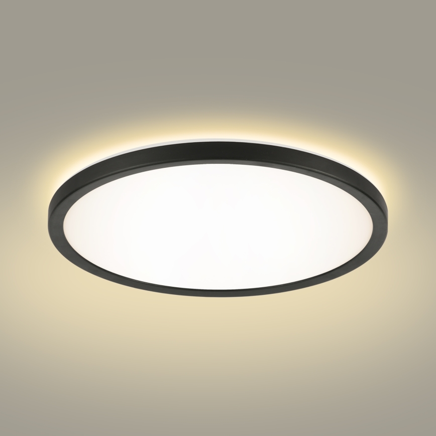 Brilagi - LED dimbaar licht met motion en dusk sensor ULTRA SLIM LED/24W/230V diameter 42 cm + afstandsbediening
