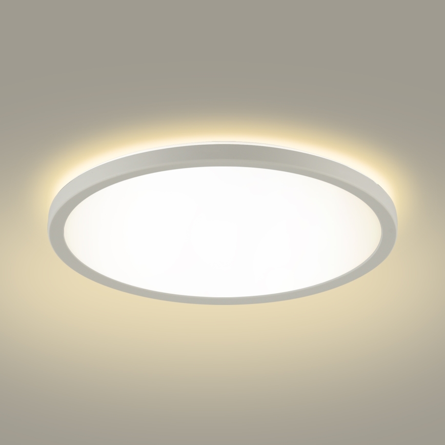 Brilagi - LED dimbaar licht met motion en dusk sensor ULTRA SLIM LED/24W/230V diameter 42 cm + afstandsbediening