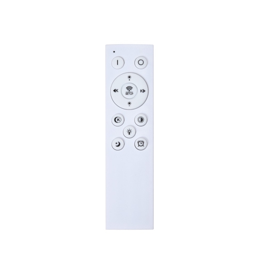 Brilagi - Dimbare LED Plafondlamp SLIMFRAME WOOD LED/36W/230V 49,5x49,5 cm 3000-6000K bruin + afstandsbediening
