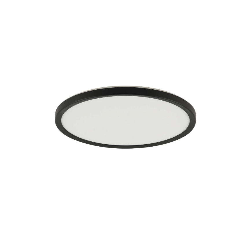 Brilagi - Dimbare LED plafondlamp ULTRA SLIM LED/18W/230V 2700-6500K diameter 30 cm zwart + afstandsbediening