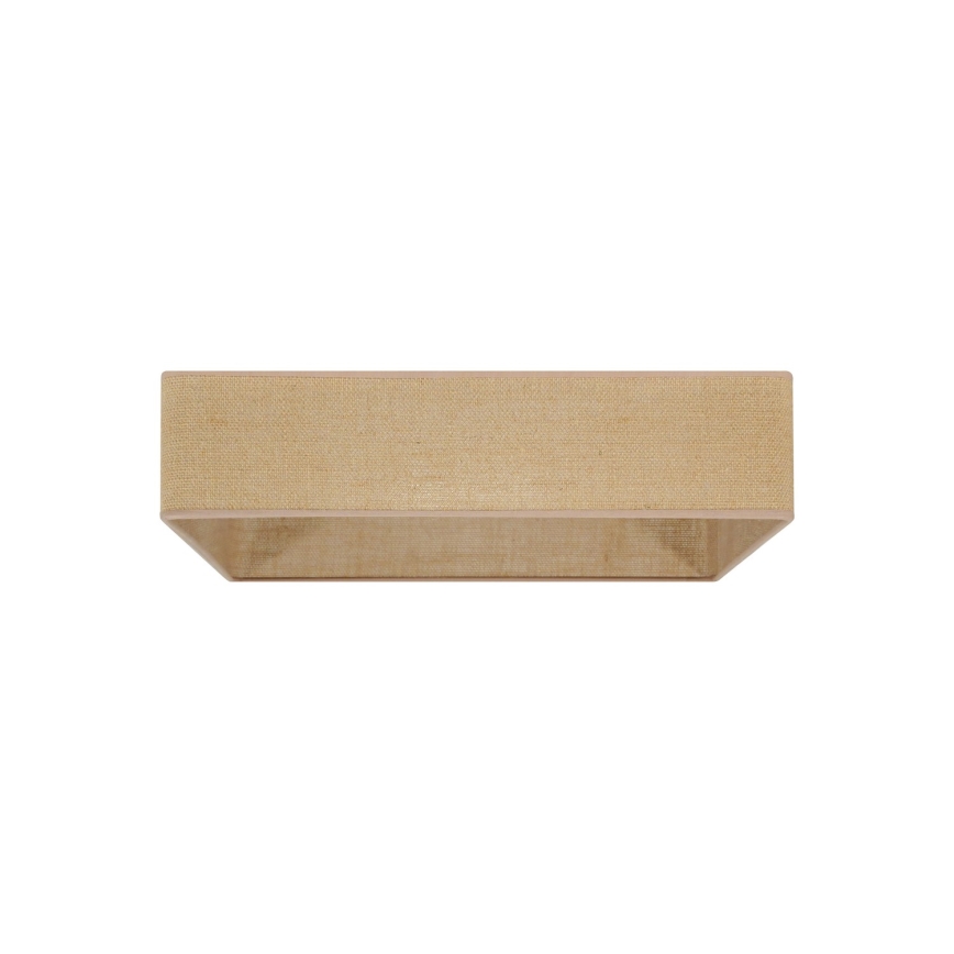 Brilagi - Dimbare LED plafondlamp VELVET SQUARE SMART LED/36W/230V 2700-6500K Wi-Fi Tuya + afstandsbediening bruin