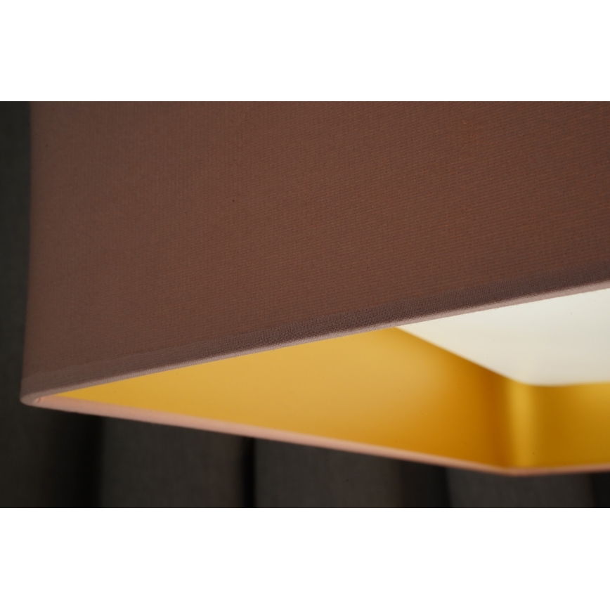 Brilagi - Dimbare LED plafondlamp VELVET SQUARE SMART LED/36W/230V 2700-6500K Wi-Fi Tuya + afstandsbediening roze